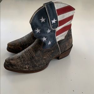 Roper Women’s Stars & Stripes Cowboy Boots